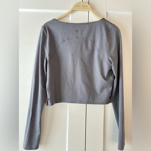 Lululemon Cropped Henley Long Sleeve - Picture 4 of 6